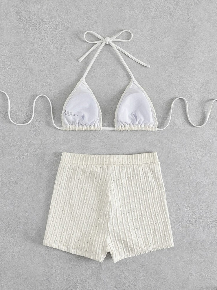 Biquini con pantalones cortos - Image 4