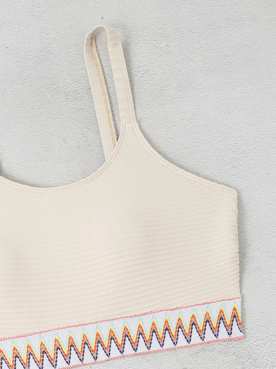Biquini plus size de punto acanalado - Image 7