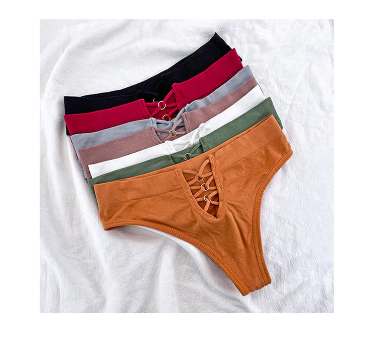 Braguita de talle alto con cordones - Image 11