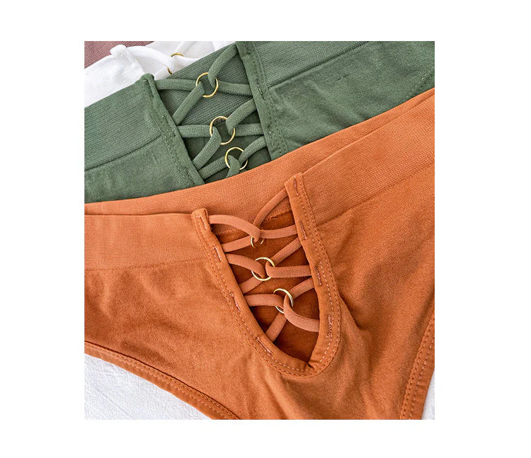 Braguita de talle alto con cordones - Image 13