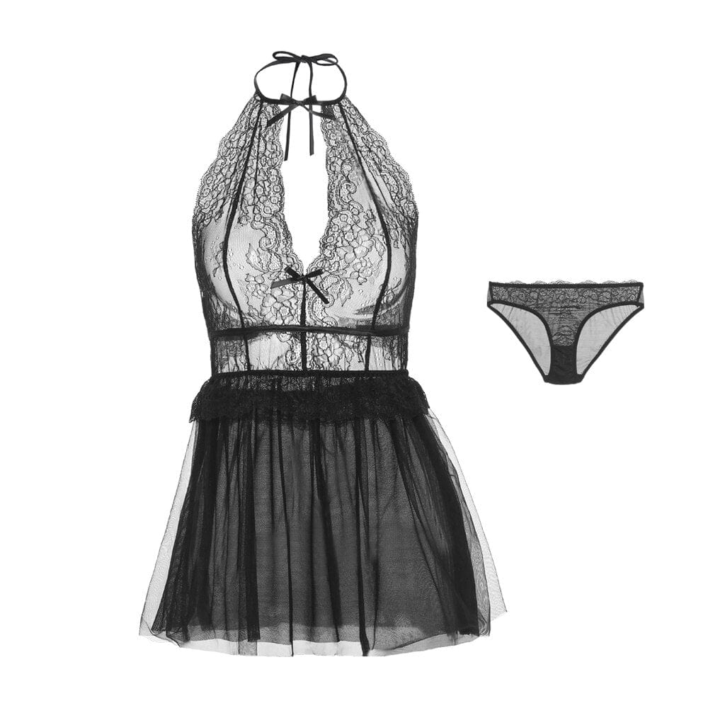 Camisón con tul y encaje - Image 6