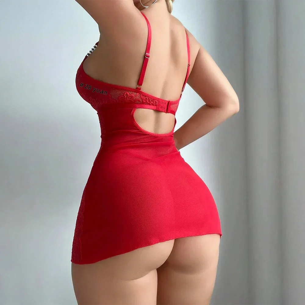 Camisón corto de encaje - Image 4