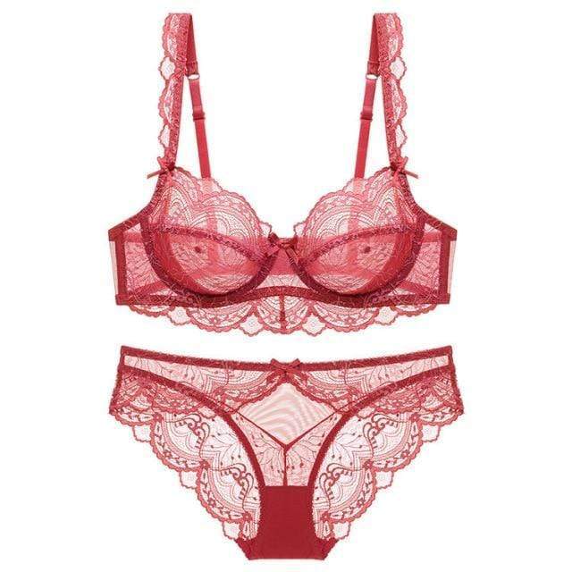 Conjunto de lencería de encaje Alison - Image 3