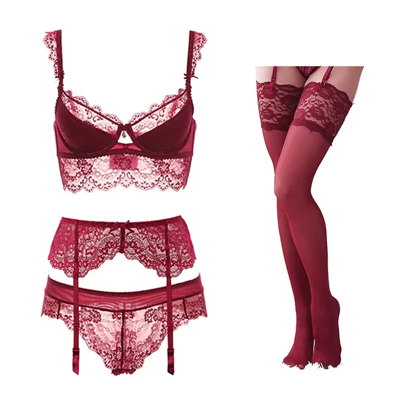 Conjunto de lencería de encaje Catalina - Image 7