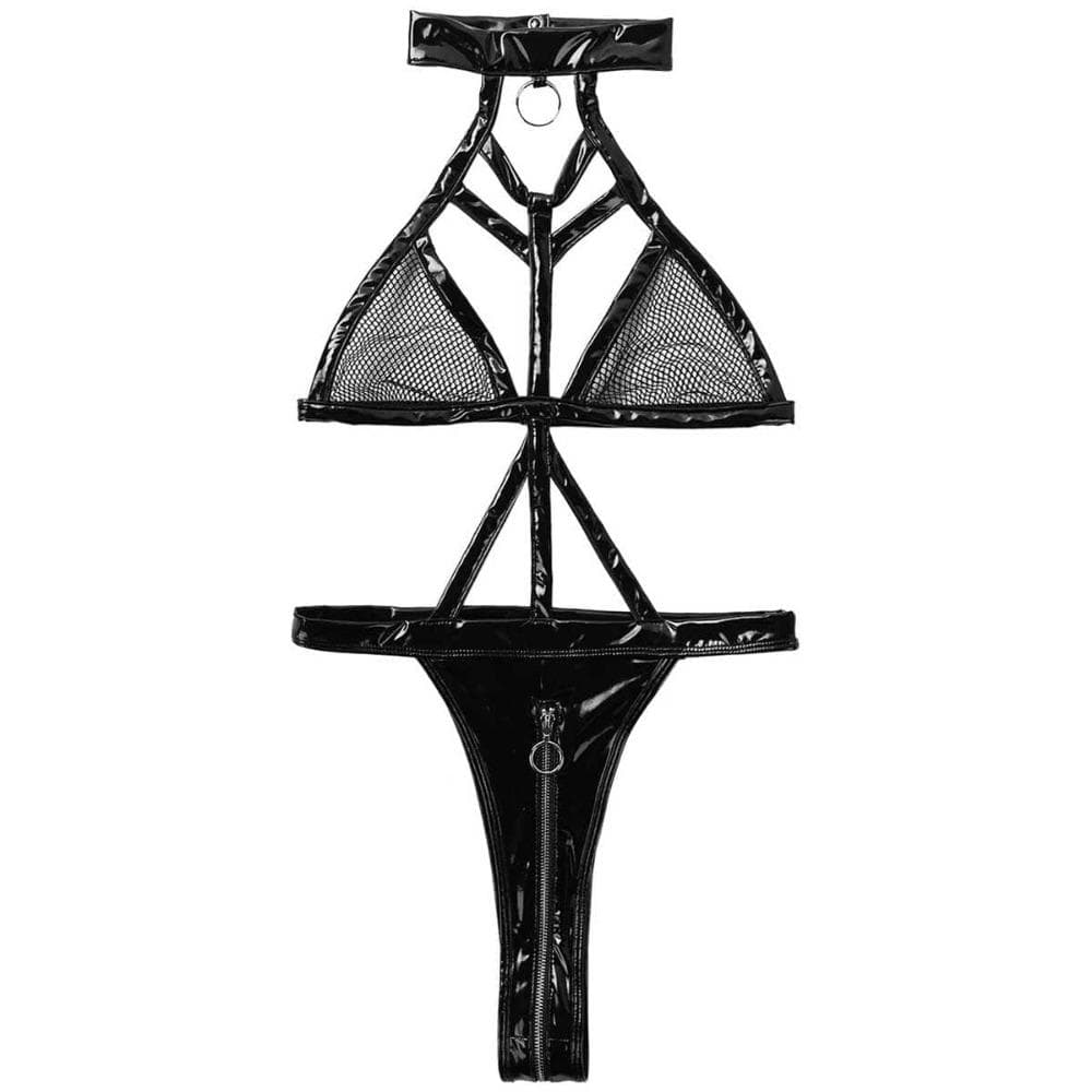 Conjunto de lencería de látex Rebelle - Image 4