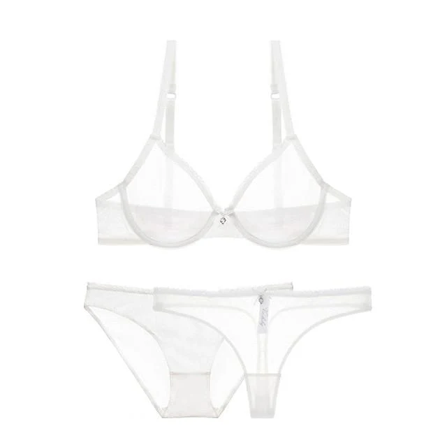 Conjunto de lencería de malla Melanie - Image 4