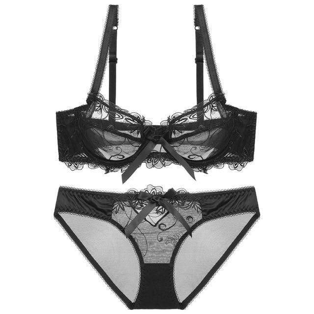 Conjunto de lencería de malla Yasminne - Image 7