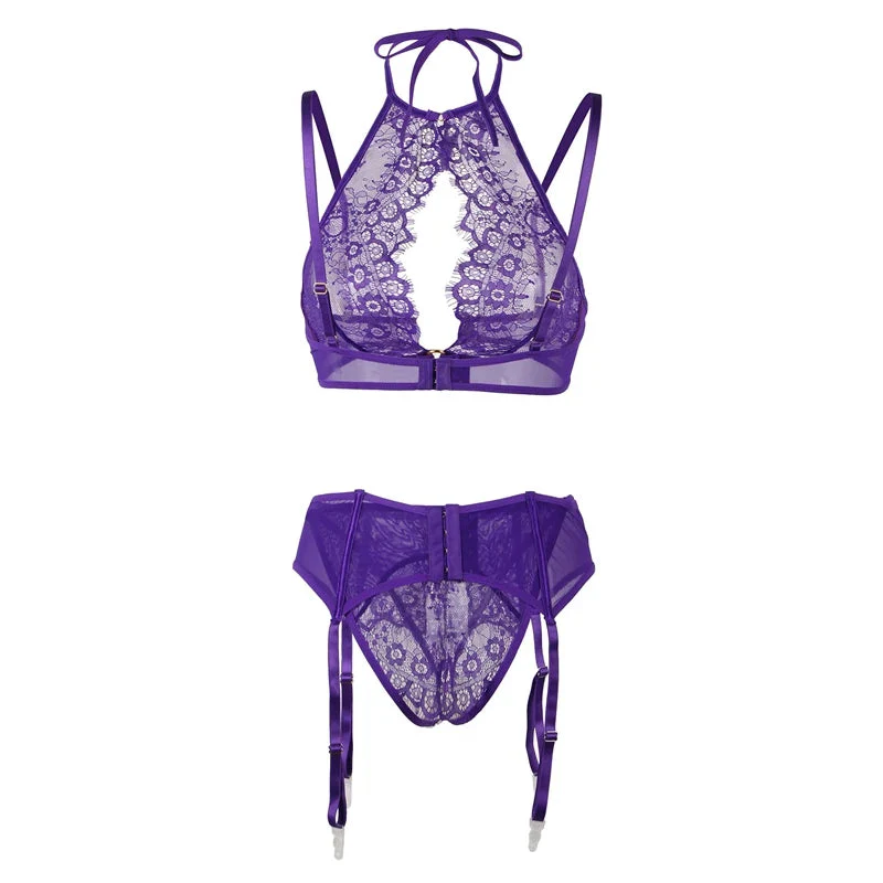 Conjunto de lencería plus size con abertura en escote - Image 2