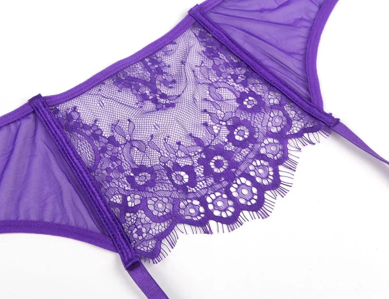 Conjunto de lencería plus size con abertura en escote - Image 6