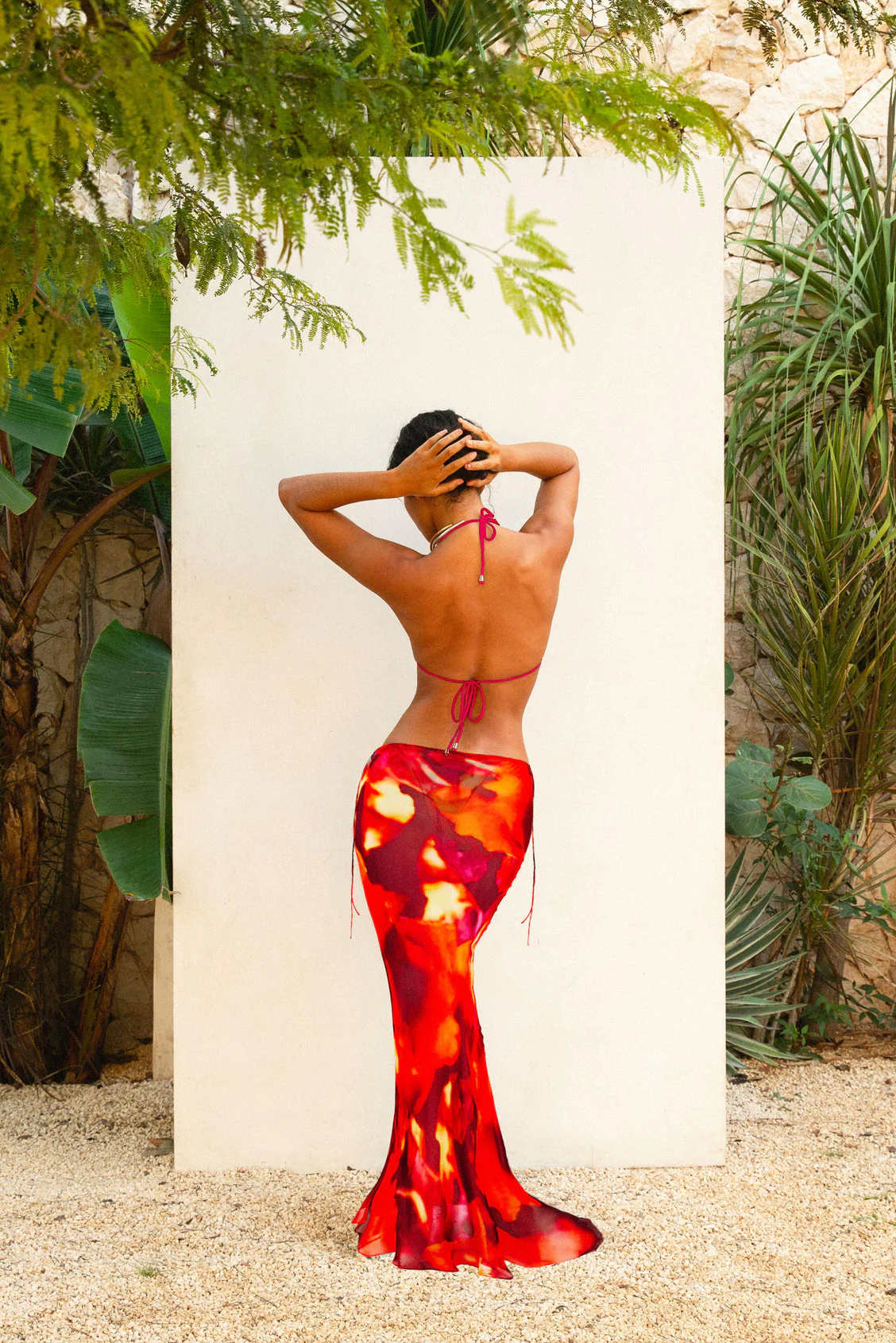 Conjunto playero con falda maxi - Image 12