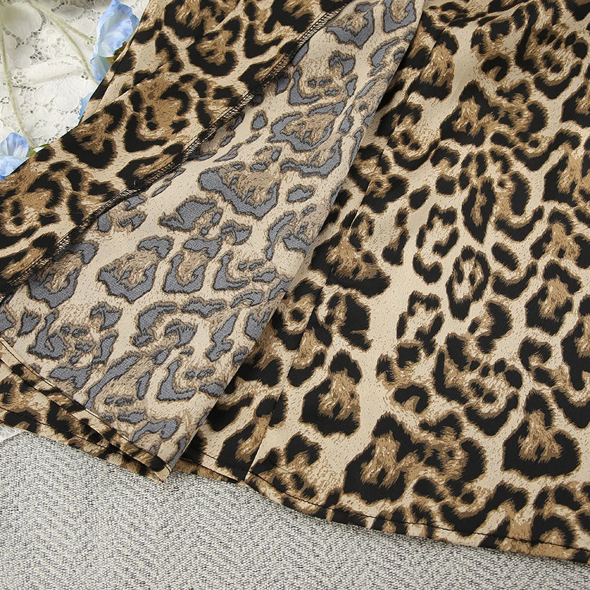 Pijama con estampado de leopardo - Image 7
