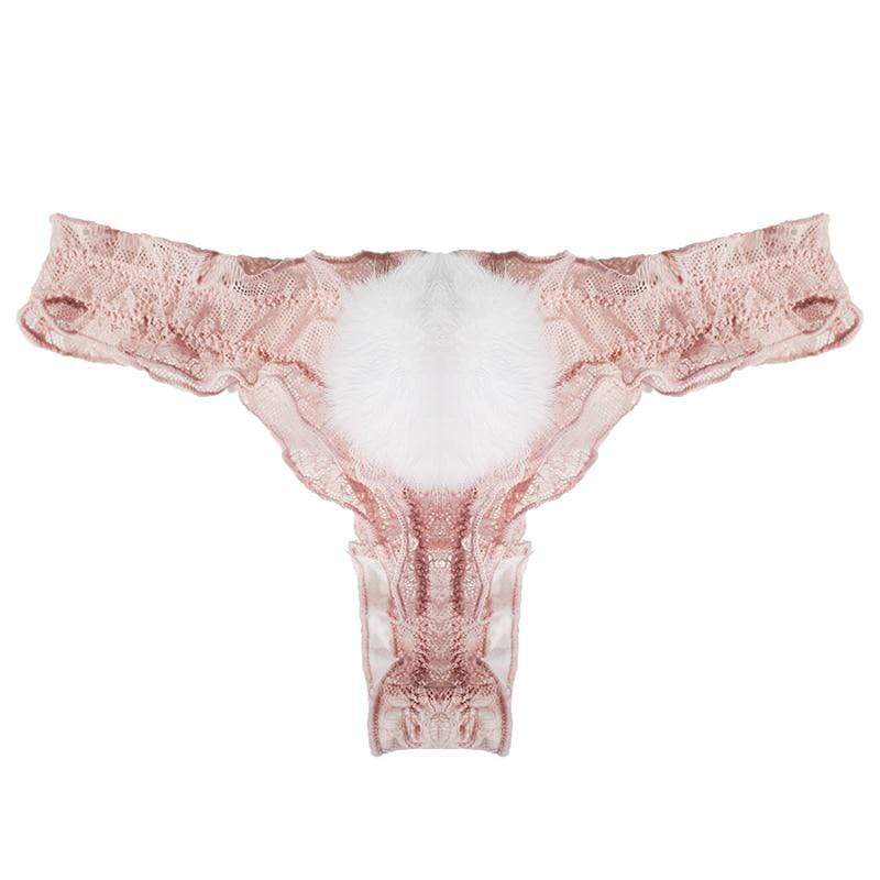Tanga adorable con colita de conejo - Image 4