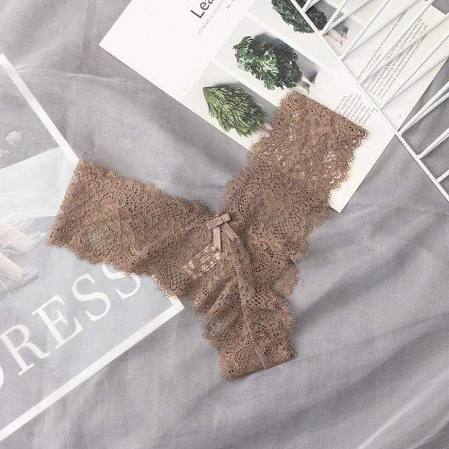 Tanga de encaje con lacito - Image 7