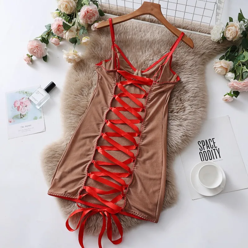 Vestido sensual con lazado trasero - Image 6